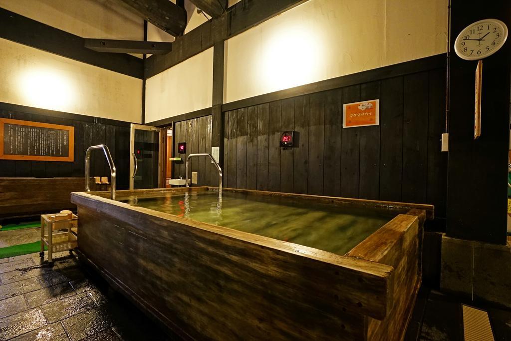 Mikasa Tennen Onsen Taikonoyu Sparesort Hotel Taiko Bettei Hatago Iwamizawa Exterior foto